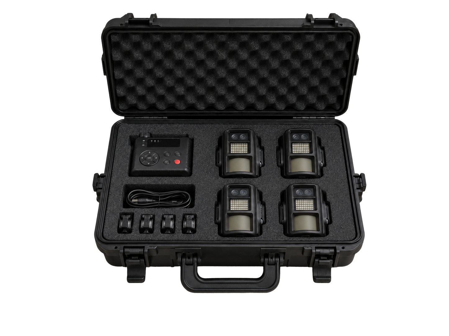 Valise 4 détecteurs